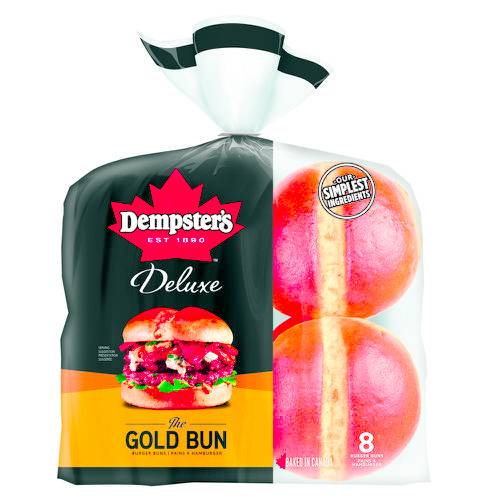 Dempster's Deluxe the Gold Burger Buns (520 g)