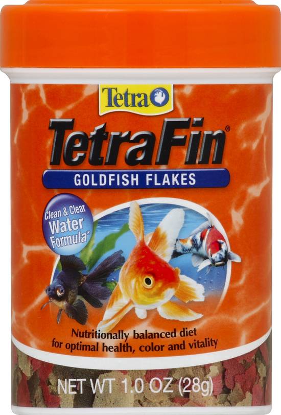 Tetra Goldfish Flakes Clean & Clear Water Formula