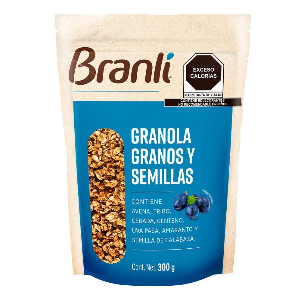 Branli granola original sin azúcar añadida (bolsa 300 g)