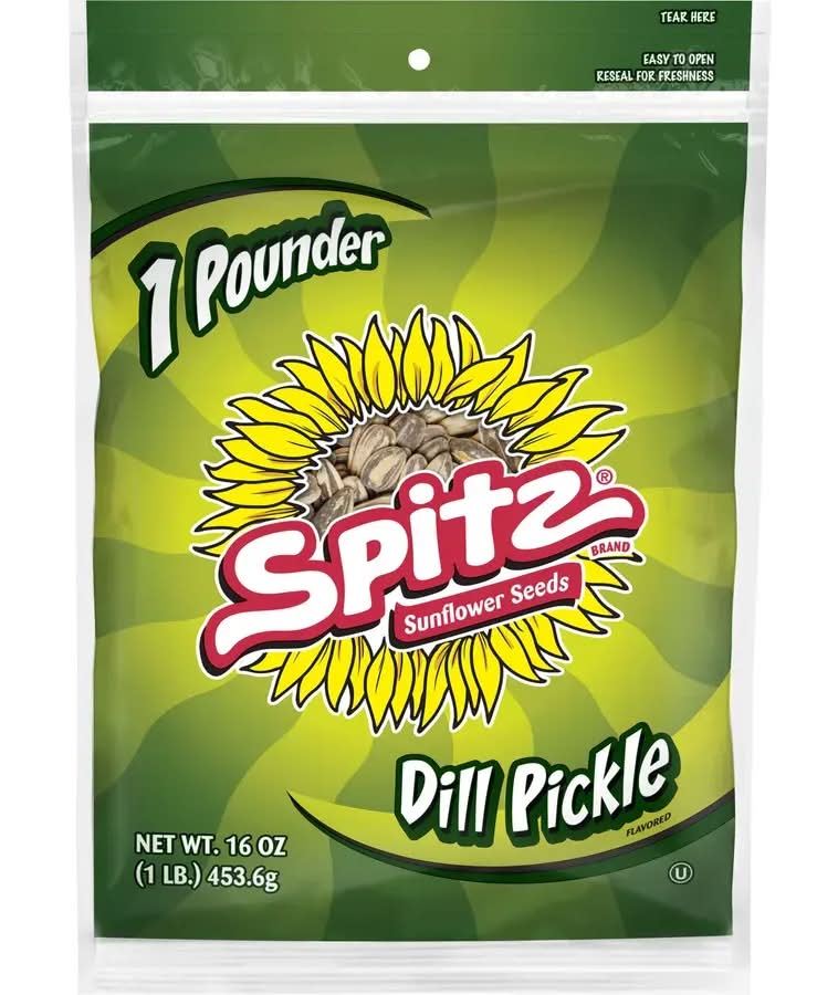 Spitz Dill Pickle Sunflower Seeds