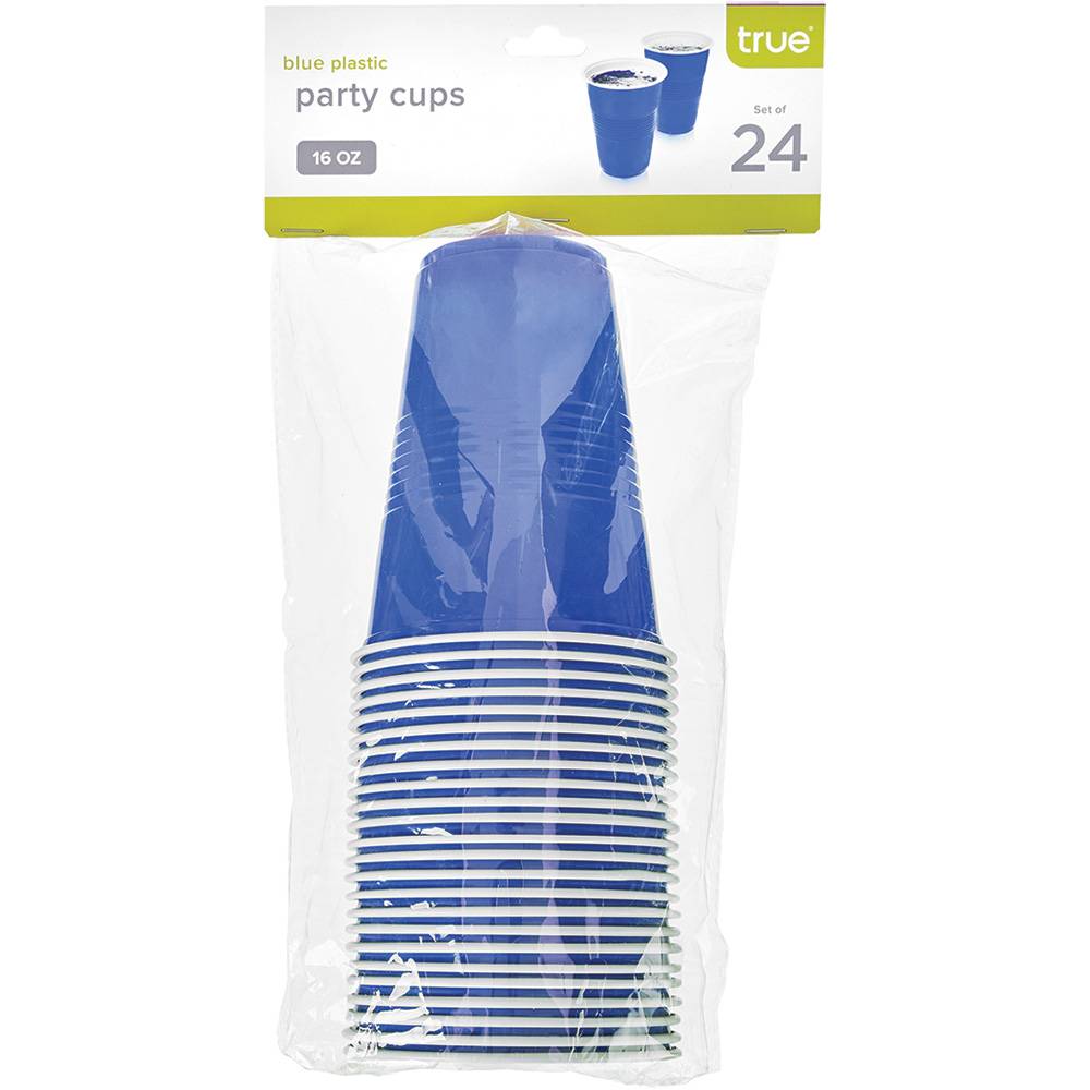 True Blue Party Cups (24 ct)