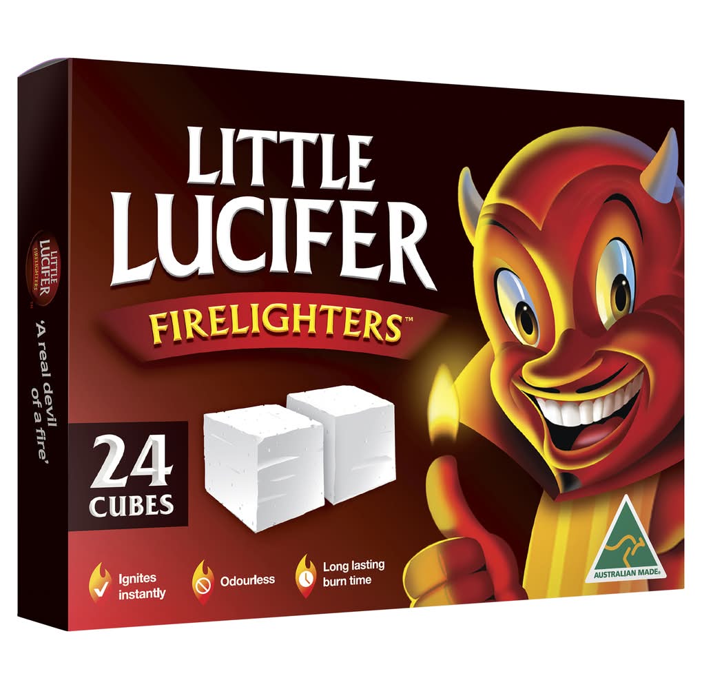 Little Lucifer Firelighters Cubes (24 pack)