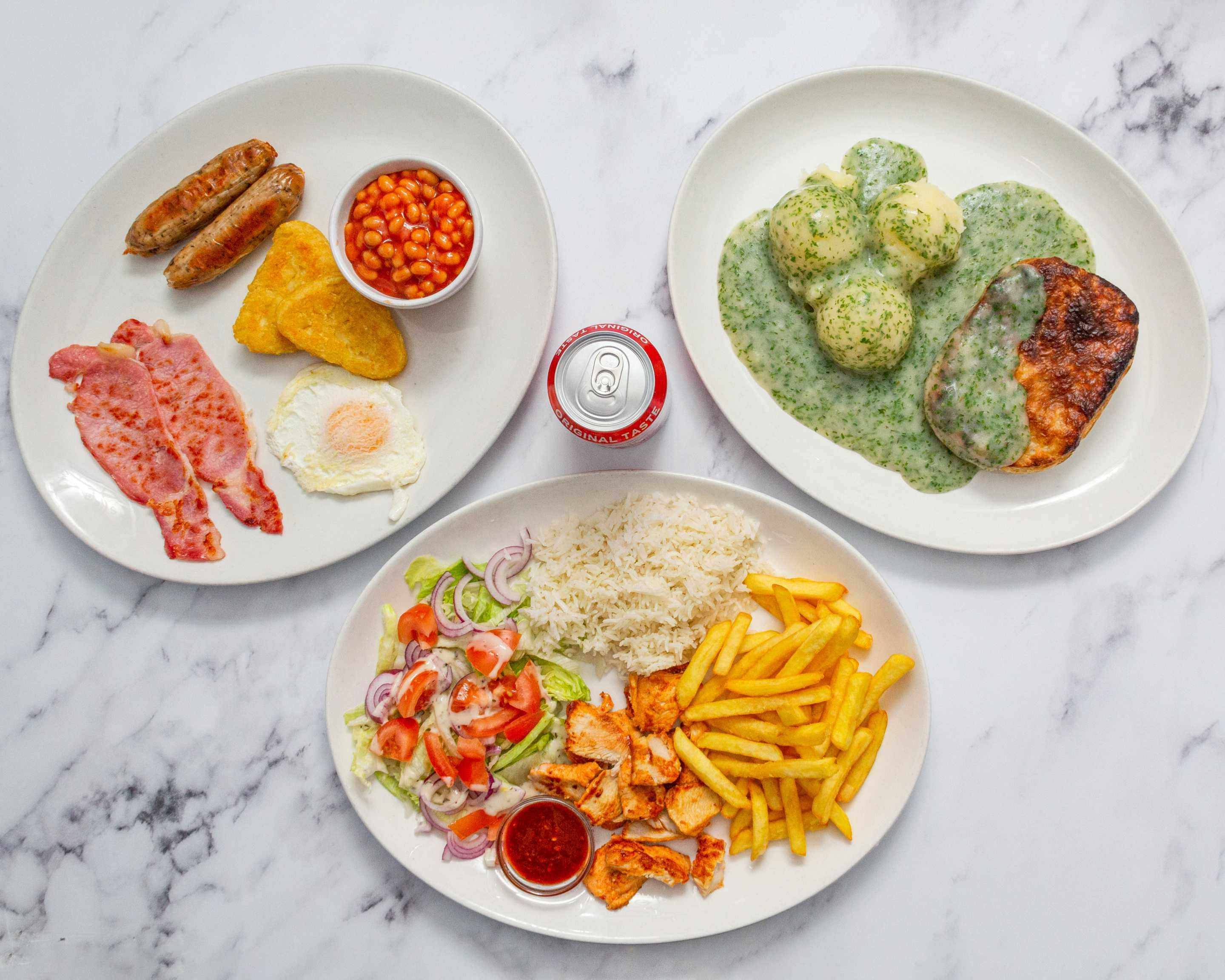 Willesborough Cafe & Pie 'N' Mash Shop Menu Takeaway in Brighton and