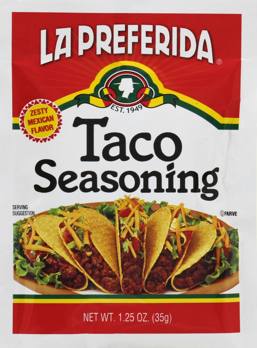 La Preferida Taco Seasoning (1.3 oz)