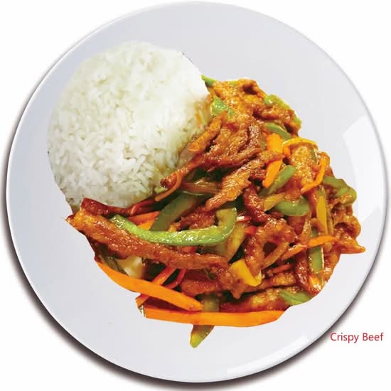 Crispy Chicken or Beef