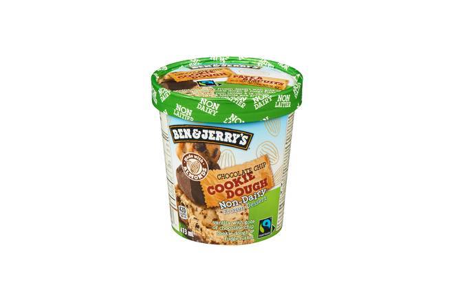 Ben & Jerry's Pâte à Biscuits aux Grains de Chocolat Non-Laitier / Ben & Jerry's Choc. Chip Cookie Dough Non-Dairy 473ml - 88496