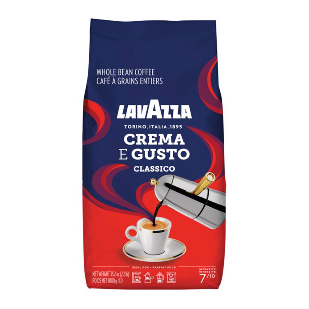 Lavazza Crema E Gusto Whole Bean Coffee (1 kg)