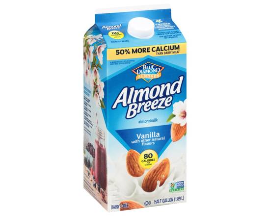 Almond Breeze · Almond Breeze Vanilla Milk (1/2 gal)