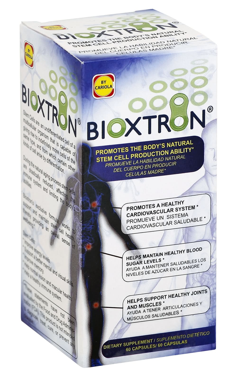 BIOXTRON Cell Regenerator - 4 Bottles Of 'Madre Cell Plus' With Spirulina AFA Stem Cells