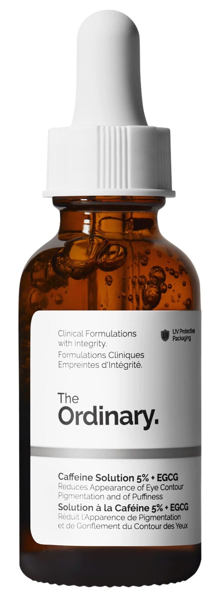 The Ordinary Caffeine Solution 5% + EGCG Depuffing Eye Serum for Dark Circles 1 oz/ 30 mL