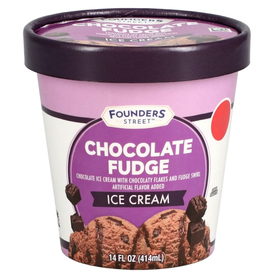 Revel Real Ice Cream, Chocolate Fudge Swirl (14 fl oz)