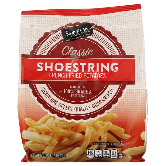 Signature Select Classic Shoestring French Fried Potatoes (28 oz)