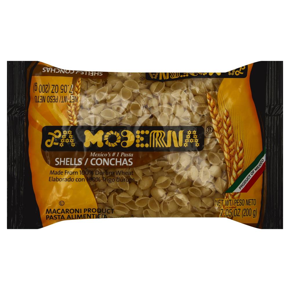 La Moderna Shells Pasta (7.02 oz)