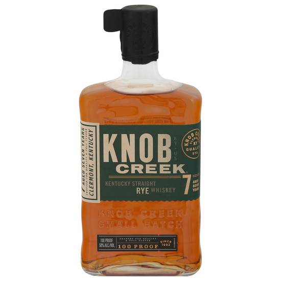 Knob Creek Kentucky Straight Rye Whisky (750 ml) (750 ml) (vanilla)