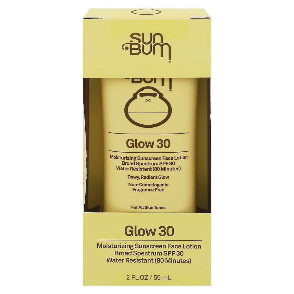 Sun Bum Glow 30 Broad Spectrum Spf 30 Moisturizing Sunscreen Face Lotion (2 fl oz)