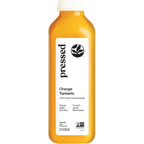 Pressed Juicery Cold Pressed Orange Turmeric Juice