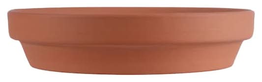 Ashland Clay Saucer, Terra Cotta
