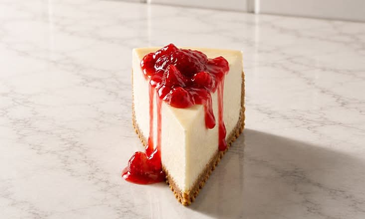 New York Cheesecake Slice