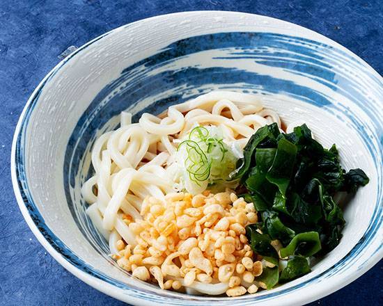 博多 わかめ冷やしうどん Hakata Chilled Udon Noodles with Seaweed