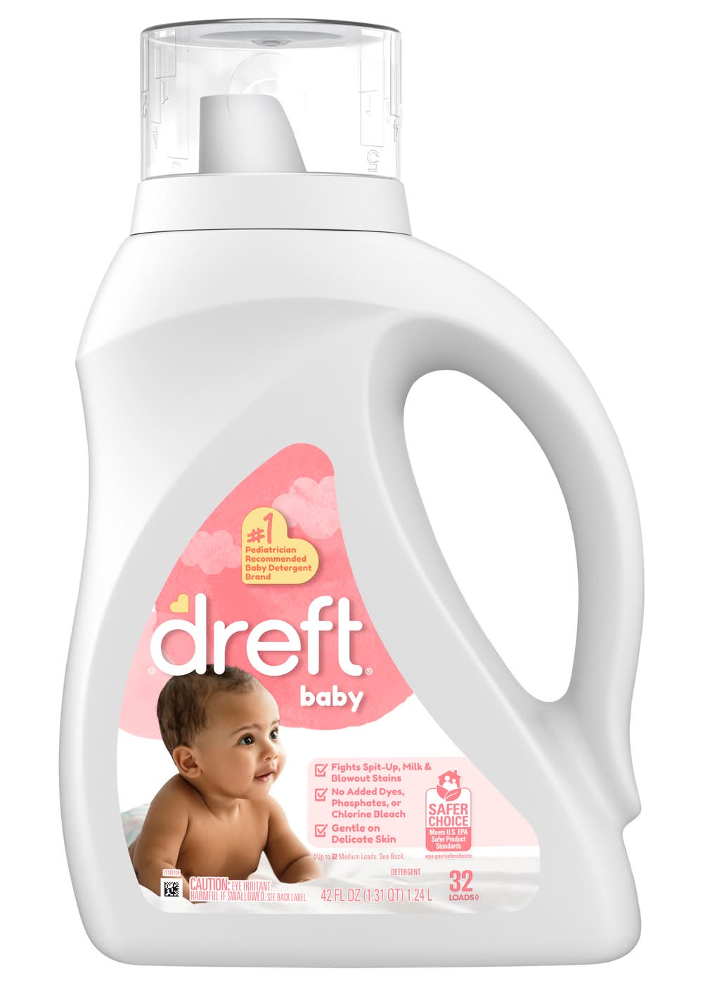Dreft Liquid Laundry Detergent For Babies (42 fl oz)