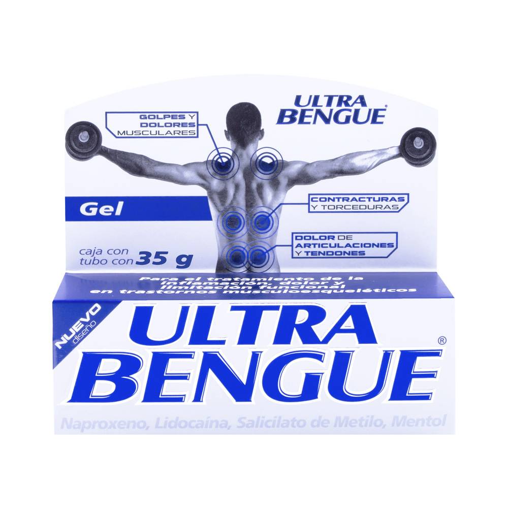 Bengue · Gel ultra auxiliar para inflamación (35 g)