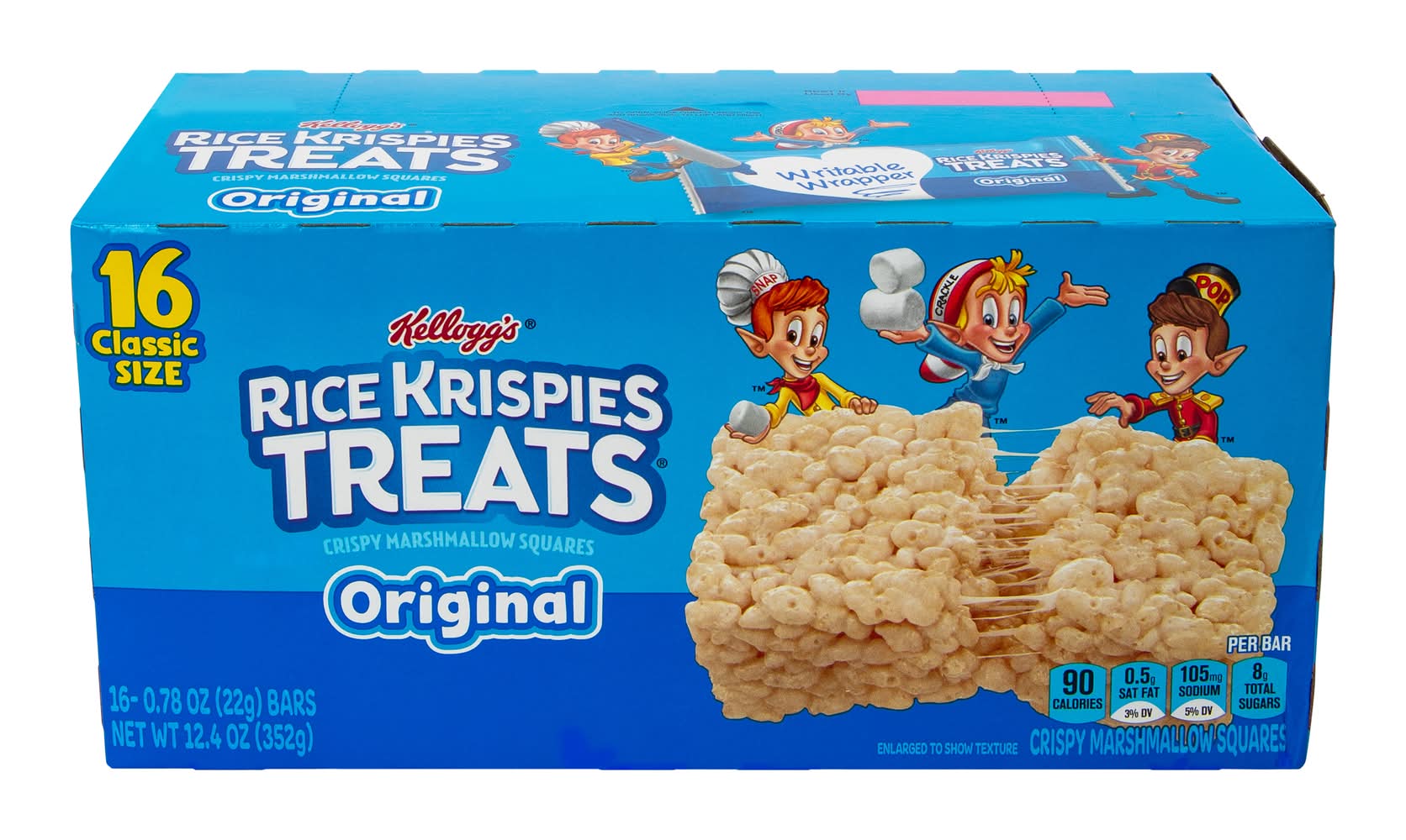 Rice Krispies Treats® Original Marshmallow Squares 16-Count Value Pack