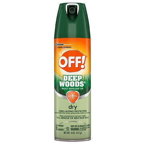 Deep Woods Off! Insect Repellent VIII Dry - 4.0 oz
