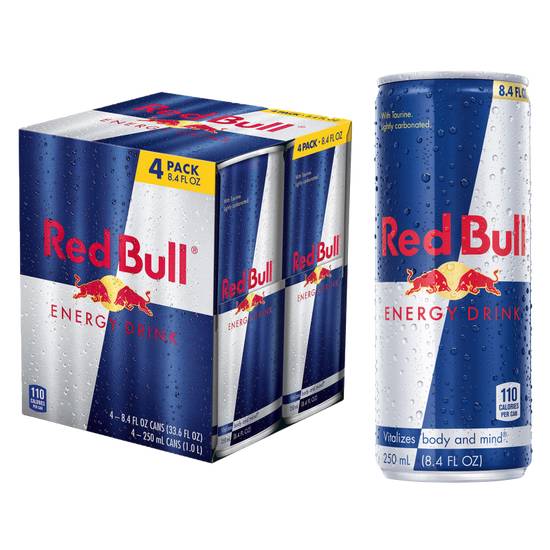 Red Bull 4pk 8.4oz Can