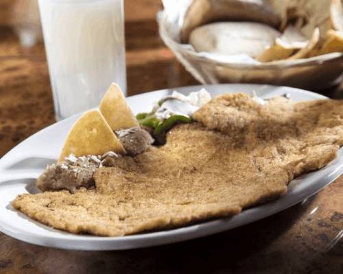 Milanesa de Res Del Abuelo