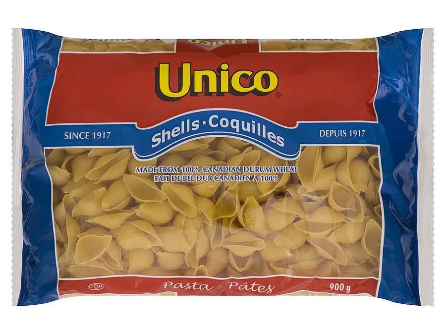 Unico Pasta, Shells (900 g)