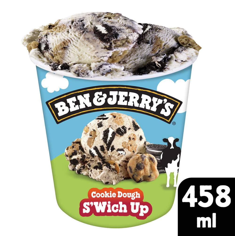 Ben & Jerry's Ice Cream, Cookie Dough S'wich Up (458mL)