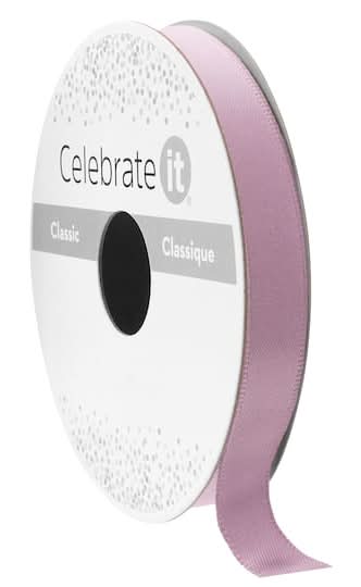 Celebrate It Satin Double Face Ribbon, 3/8" X 15Yd