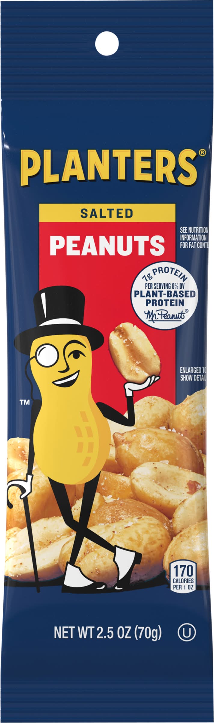 Planters Peanuts, Salted (2.5 oz)