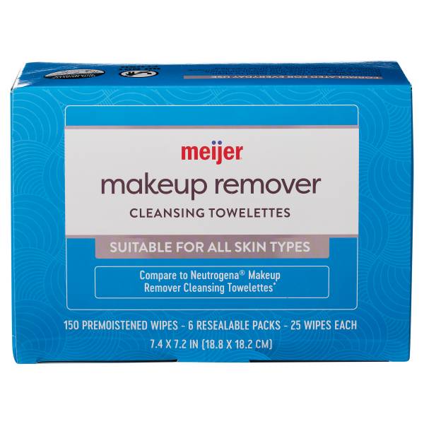 Meijer Makeup Remover Cleansing Towelettes