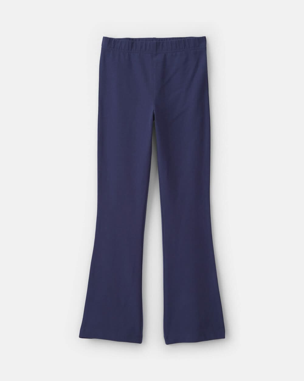 Girls Pull-On Stretch Flare Leggings - Navy Blue - Navy - 10