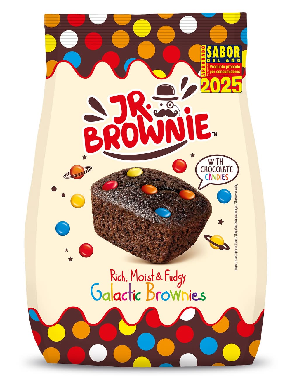 Brownies Jr Brownie Bolsa 200 G