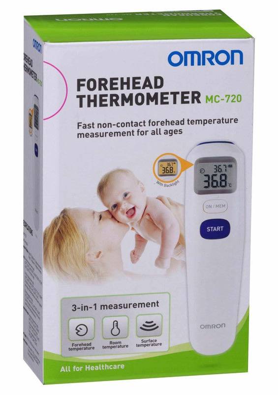 OMRON Forehead Thermometer MC720