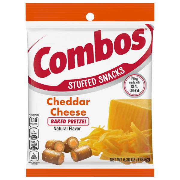 Combos Cheddar Cheese Pretzel 6.3oz