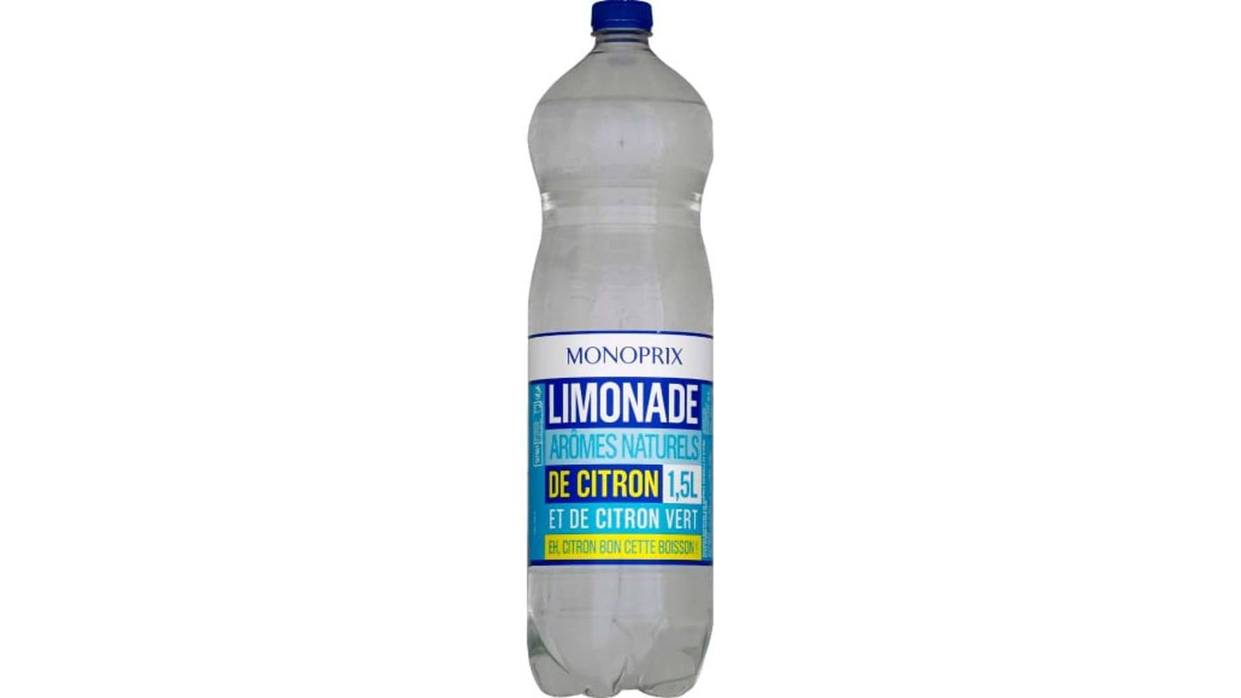 Monoprix Limonade arômes naturels de citron La bouteille de 1,5 l