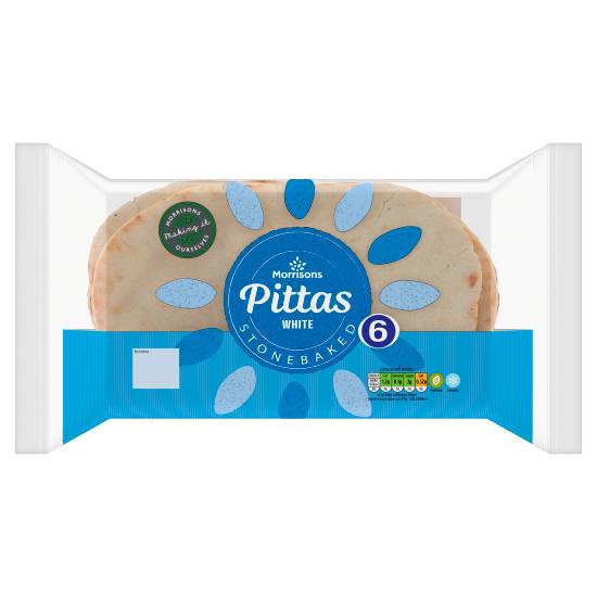 Morrisons Stonebaked Pittas (white)