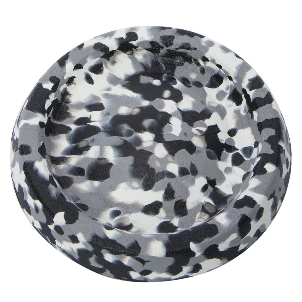 Flying Disc Dog Toy 8.37in Black Multi