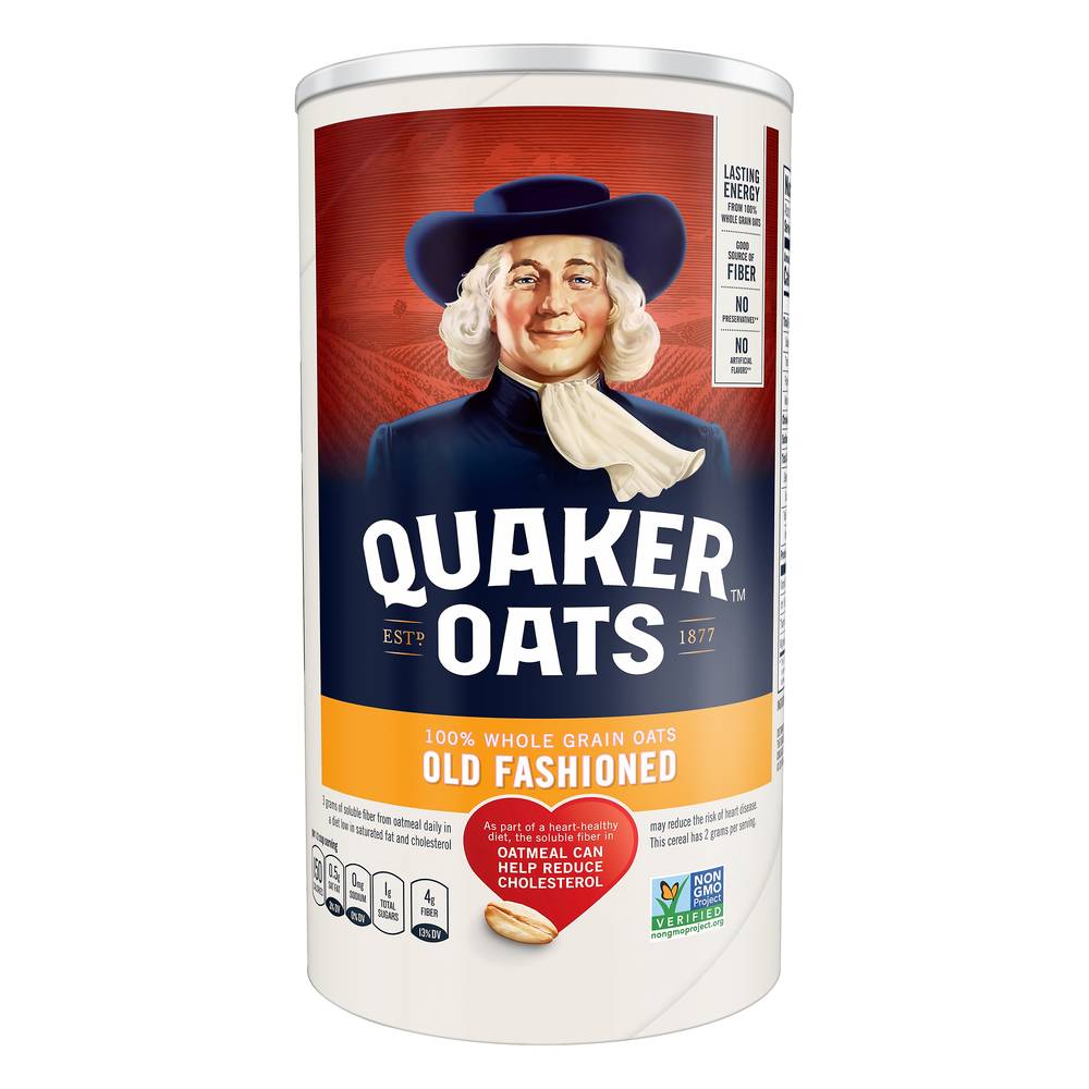 Quaker Oats Old Fashioned Whole Grain Oats (18 oz)