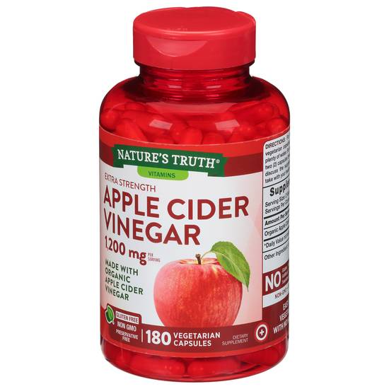 Nature's Truth Apple Cider Vinegar 1200 mg Capsules (180 ct)