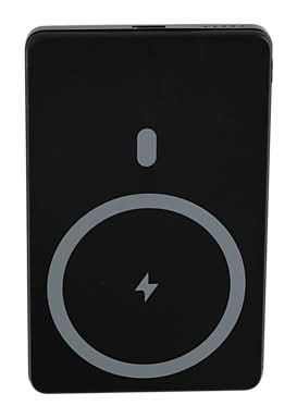 Vivitar USB-C Wireless Power Bank, 5000 mAh, Black (STP8001-BLK-T35-12)