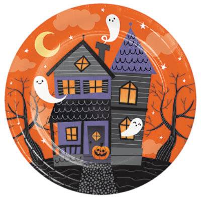 Signature Select Happy Haunting Dinner Plates - 8 Count