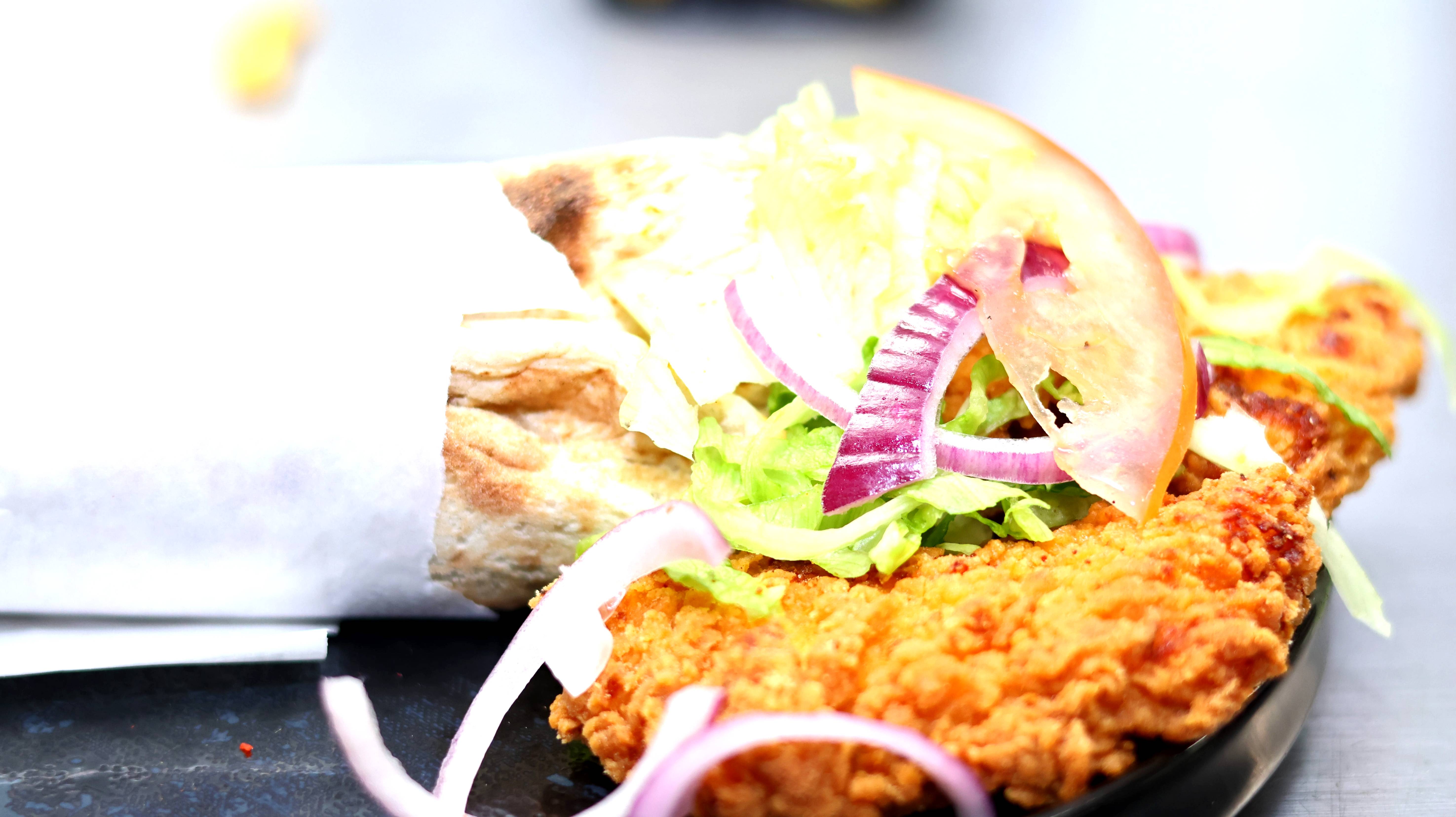 Tandoori Sandwich Chicken Tenders aux Poivres