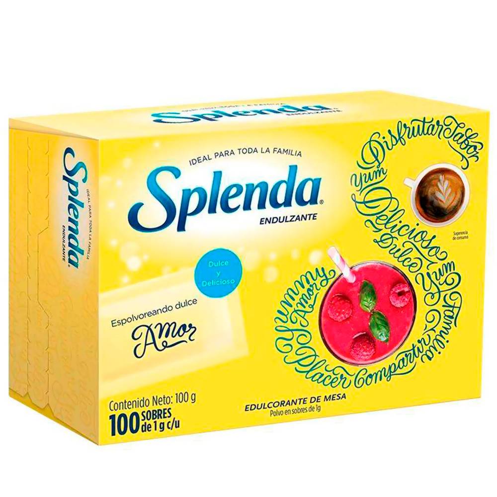 Splenda endulzante original (100 sobres)