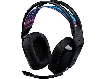 Logitech G535 Wireless Stereo Over-The-Ear Gaming Headset (black)