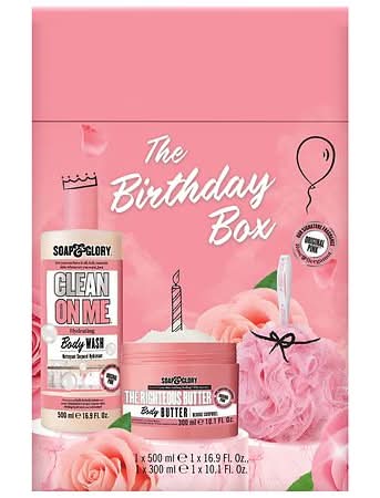 Soap & Glory The Birthday Box Gift Set (27 fl oz, 3 ct)