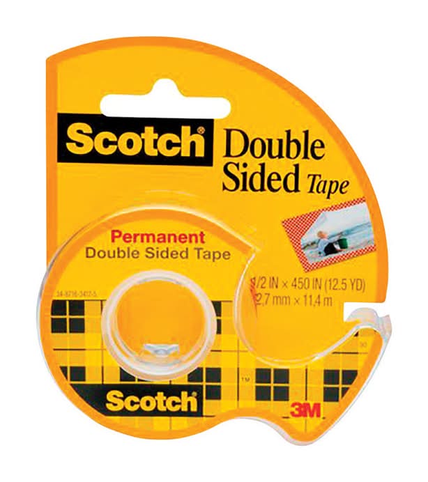 Scotch 450 In. L X 1/2 In. W Double-Sided Tape